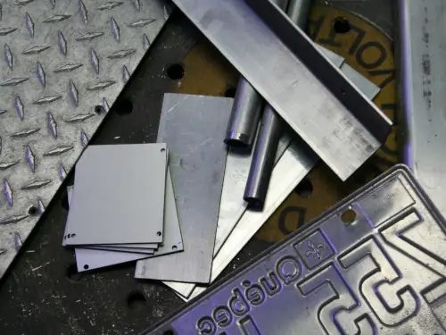 Déchets d'aluminium aléatoires